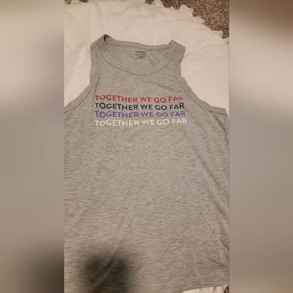 Peloton Racerback Tank - Together We Go Far